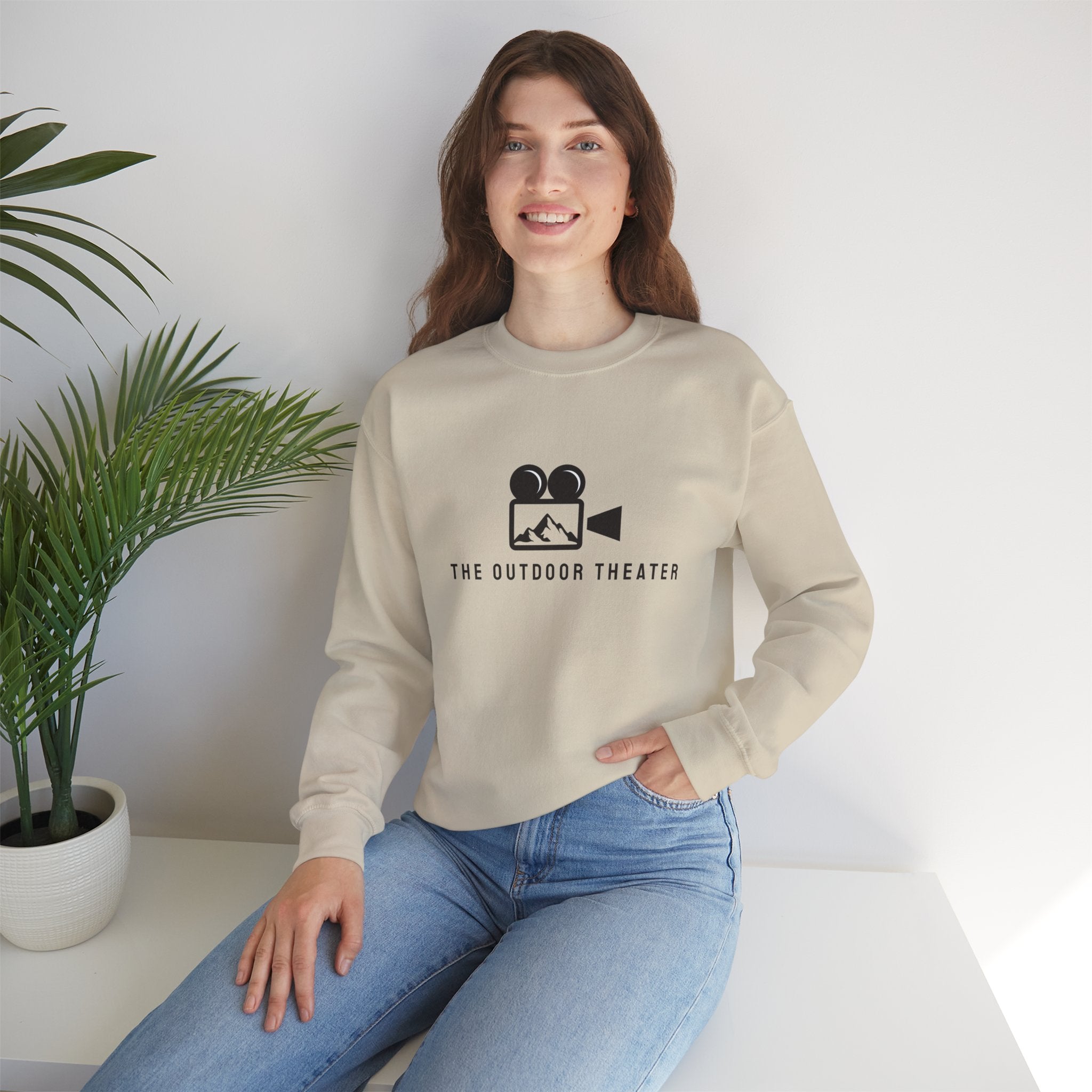 Outdoor Theater Logo Crewneck Sweatshirt - Adult Unisex Sweatshirt