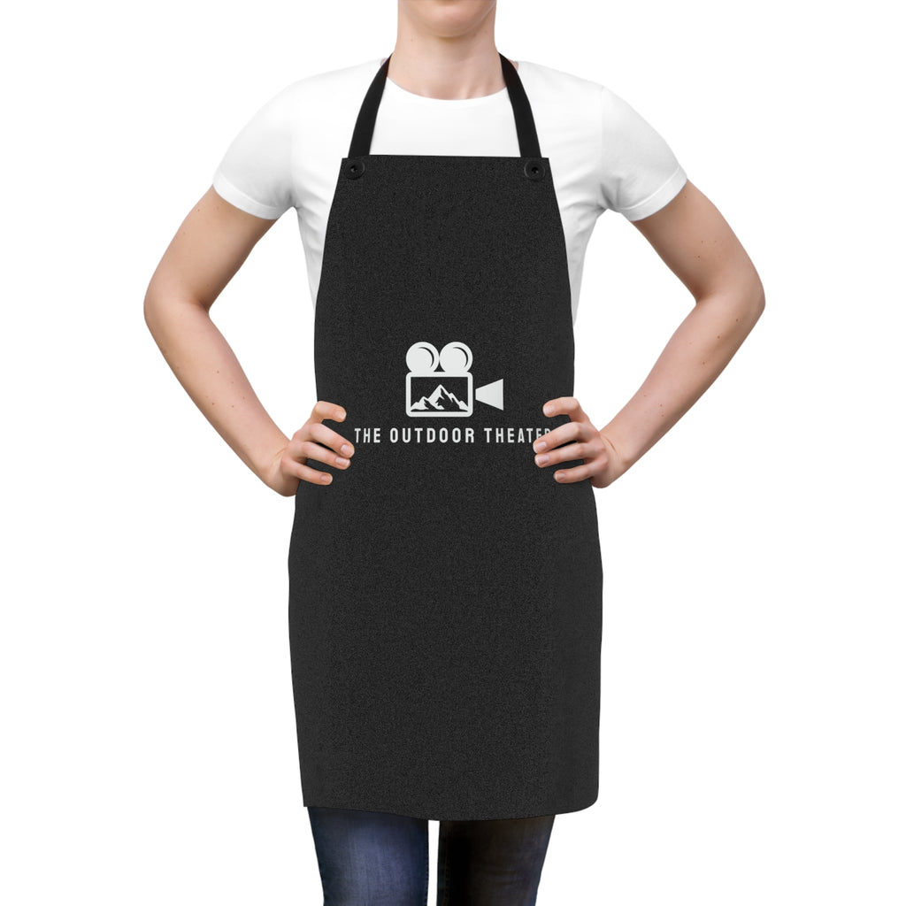 Outdoor Theater Logo Apron -  Black Unisex Logo Apron