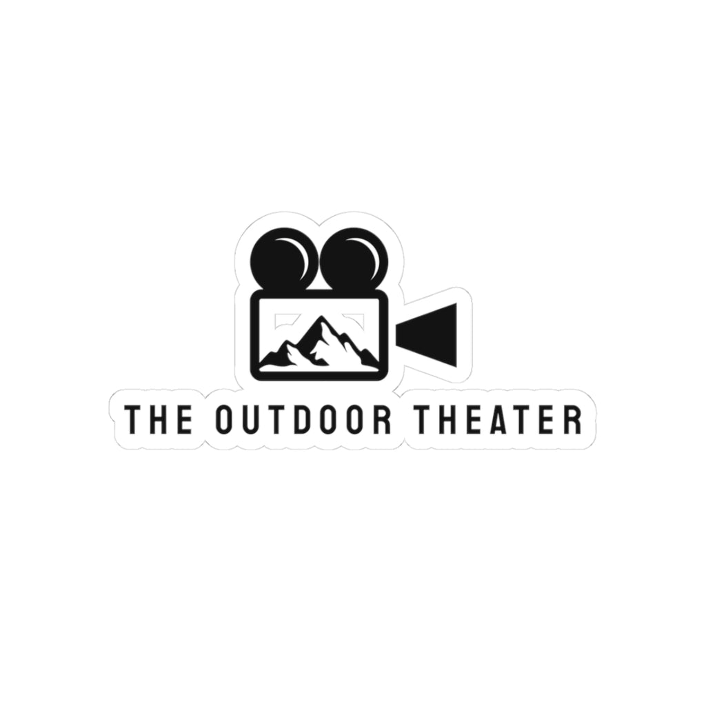 Outdoor Theater Logo Sticker