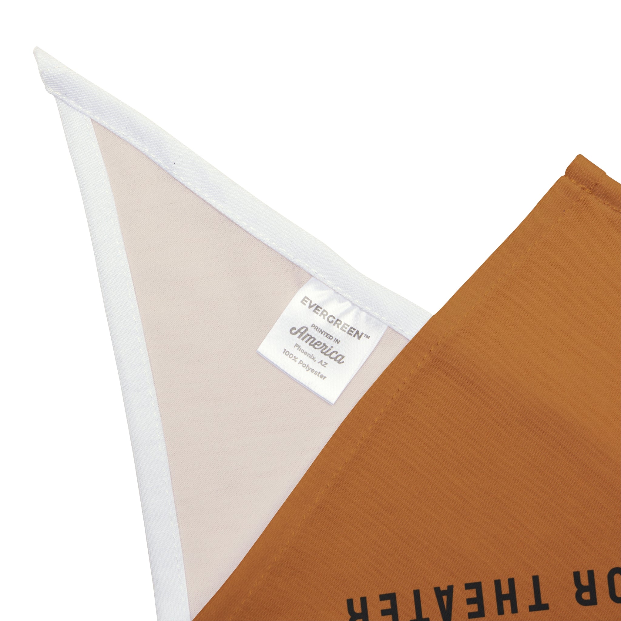 Outdoor Theater Logo Pet Bandana - Light Brown