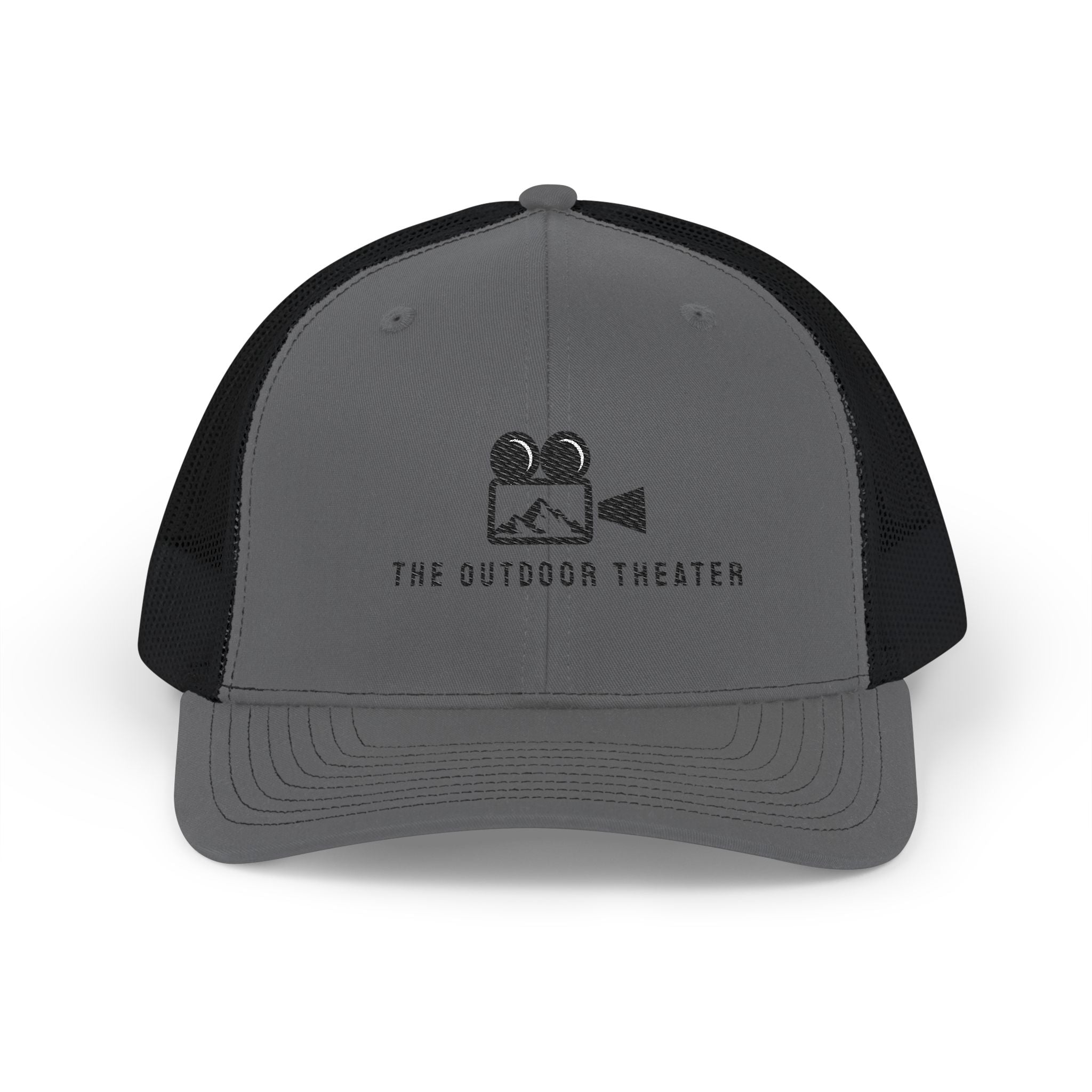 Outdoor Theater Logo Trucker Cap - Embroidered Logo Trucker Hat