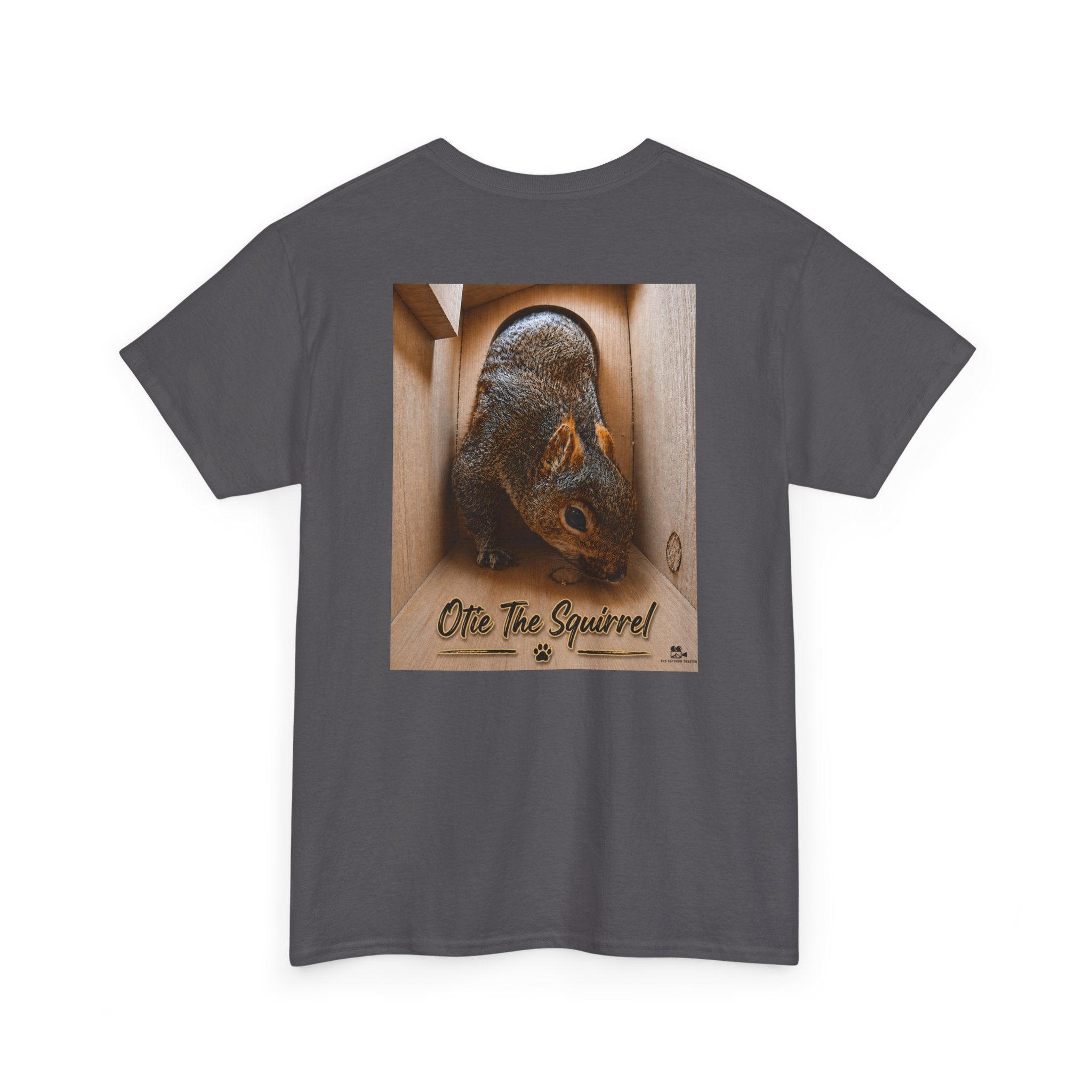 "Otie" The Squirrel Graphic Tee - Adult Unisex T-Shirt - The Outdoor Theater