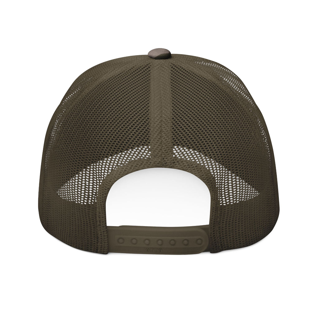 Outdoor Theater Logo Trucker Cap - Embroidered Camouflage Trucker Hat