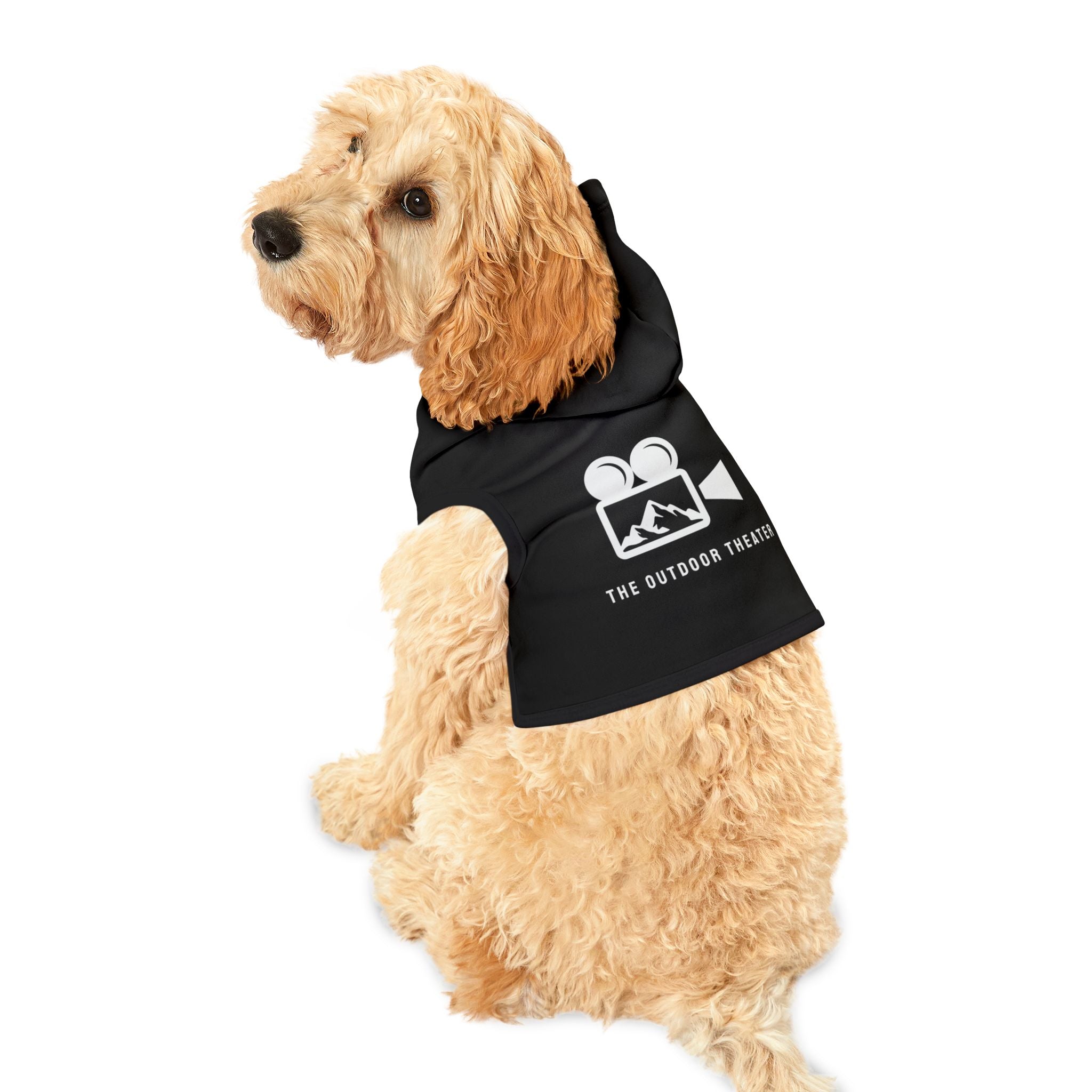 Outdoor Theater Logo Pet Hoodie - Stylish Pet Hoodie