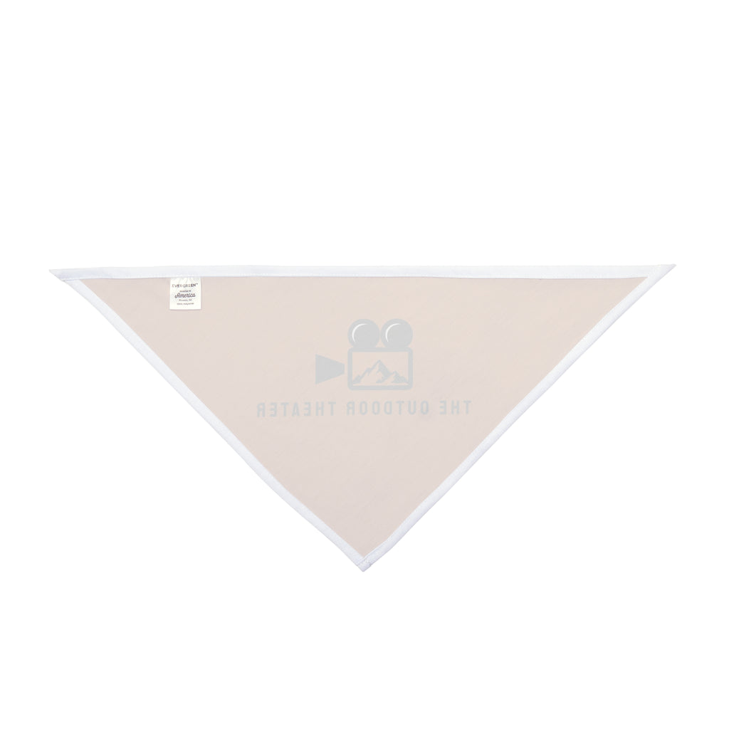 Outdoor Theater Logo Pet Bandana - Light Brown
