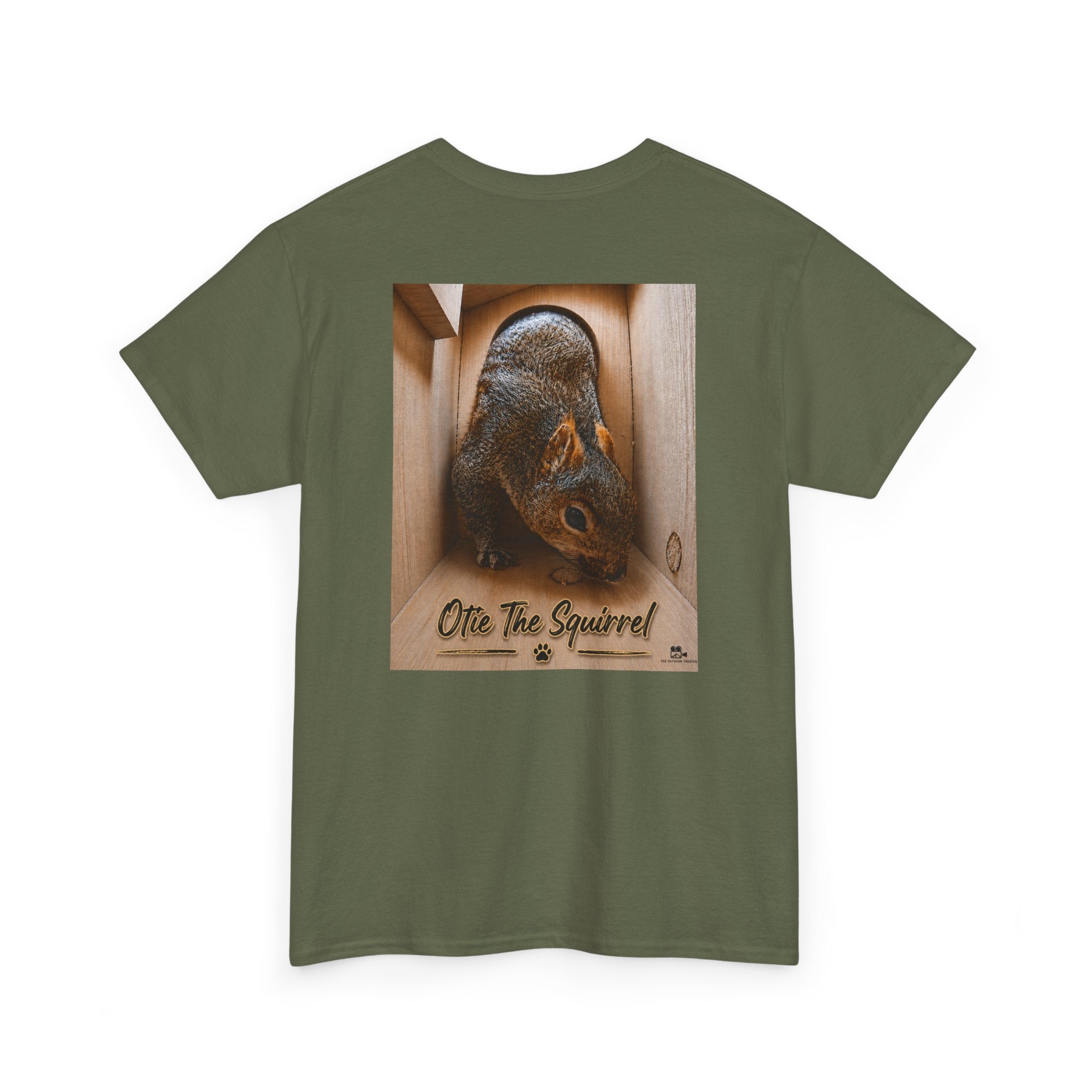 "Otie" The Squirrel Graphic Tee - Adult Unisex T-Shirt - The Outdoor Theater