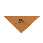 Outdoor Theater Logo Pet Bandana - Light Brown