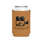 Outdoor Theater Logo Can Cooler Sleeve - Light Brown