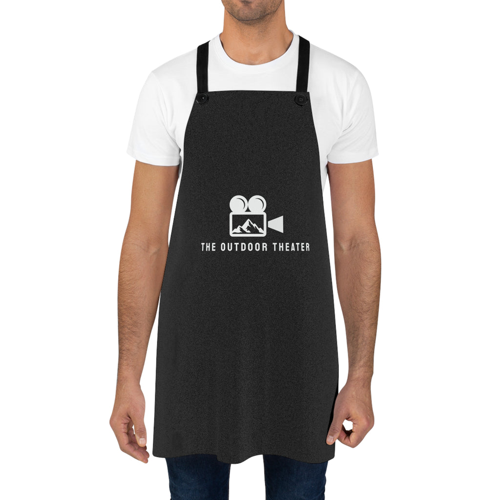 Outdoor Theater Logo Apron -  Black Unisex Logo Apron