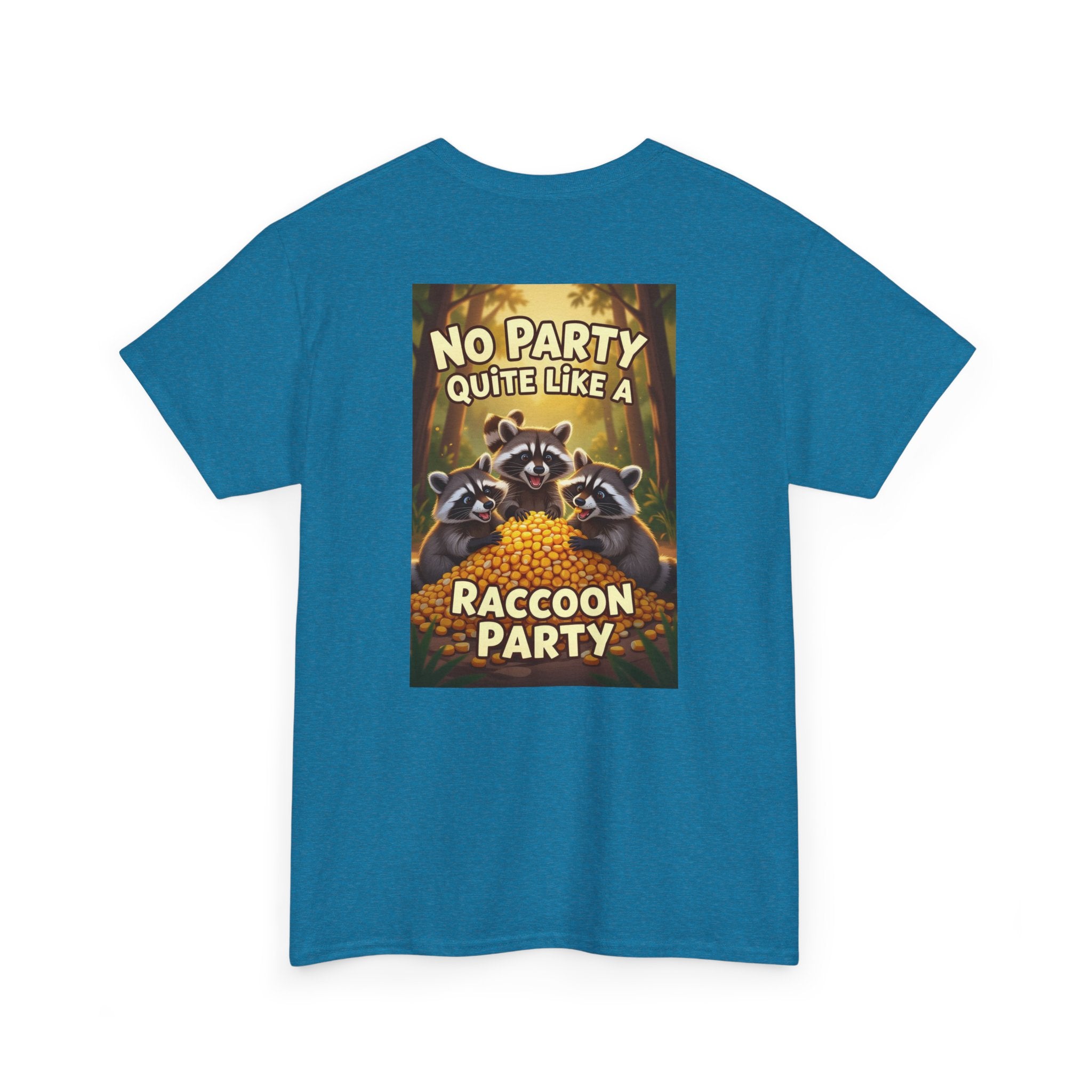 Limited Edition - Raccoon Party Graphic Tee  - Adult Unisex T-Shirt - The Outdoor Theater