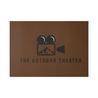 Outdoor Theater Logo Glass Cutting Board