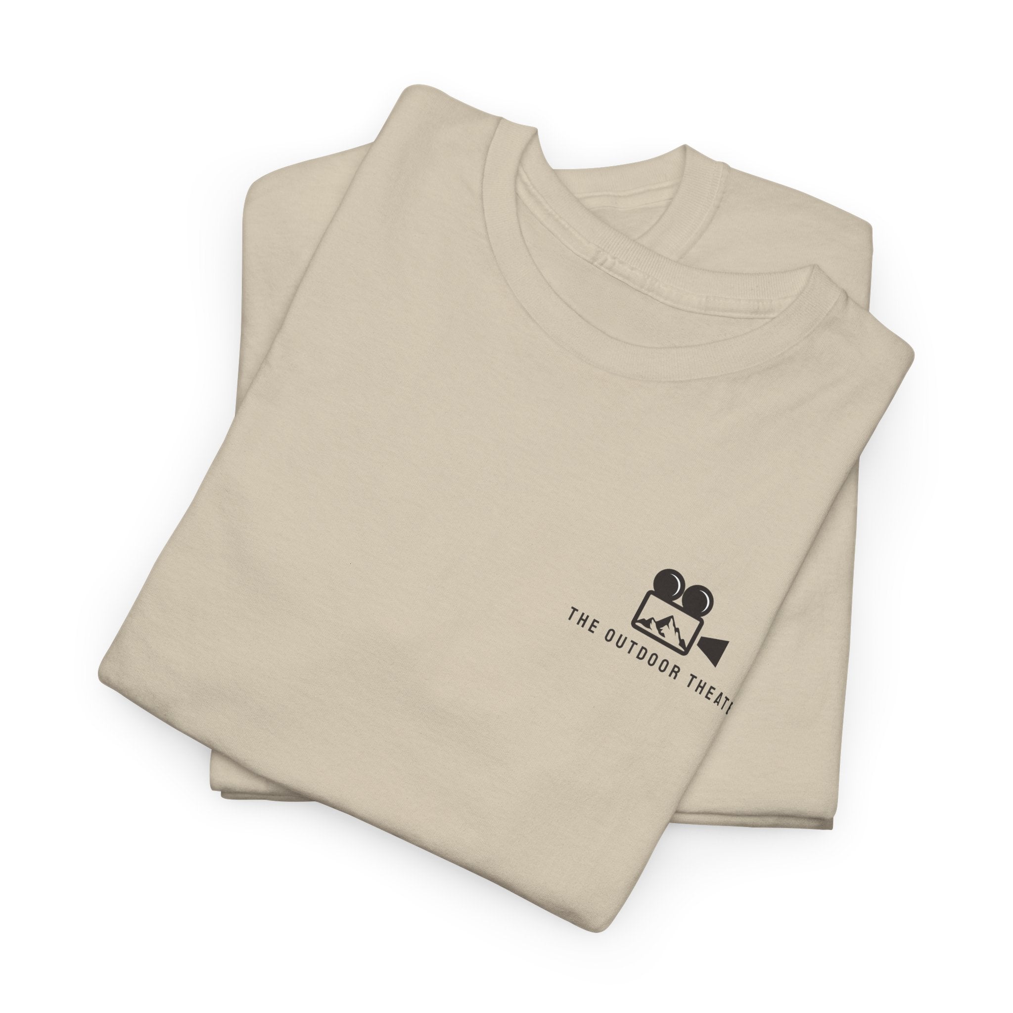 Wolf Drinking Graphic Tee - Adult Unisex T-Shirt - The Outdoor Theater