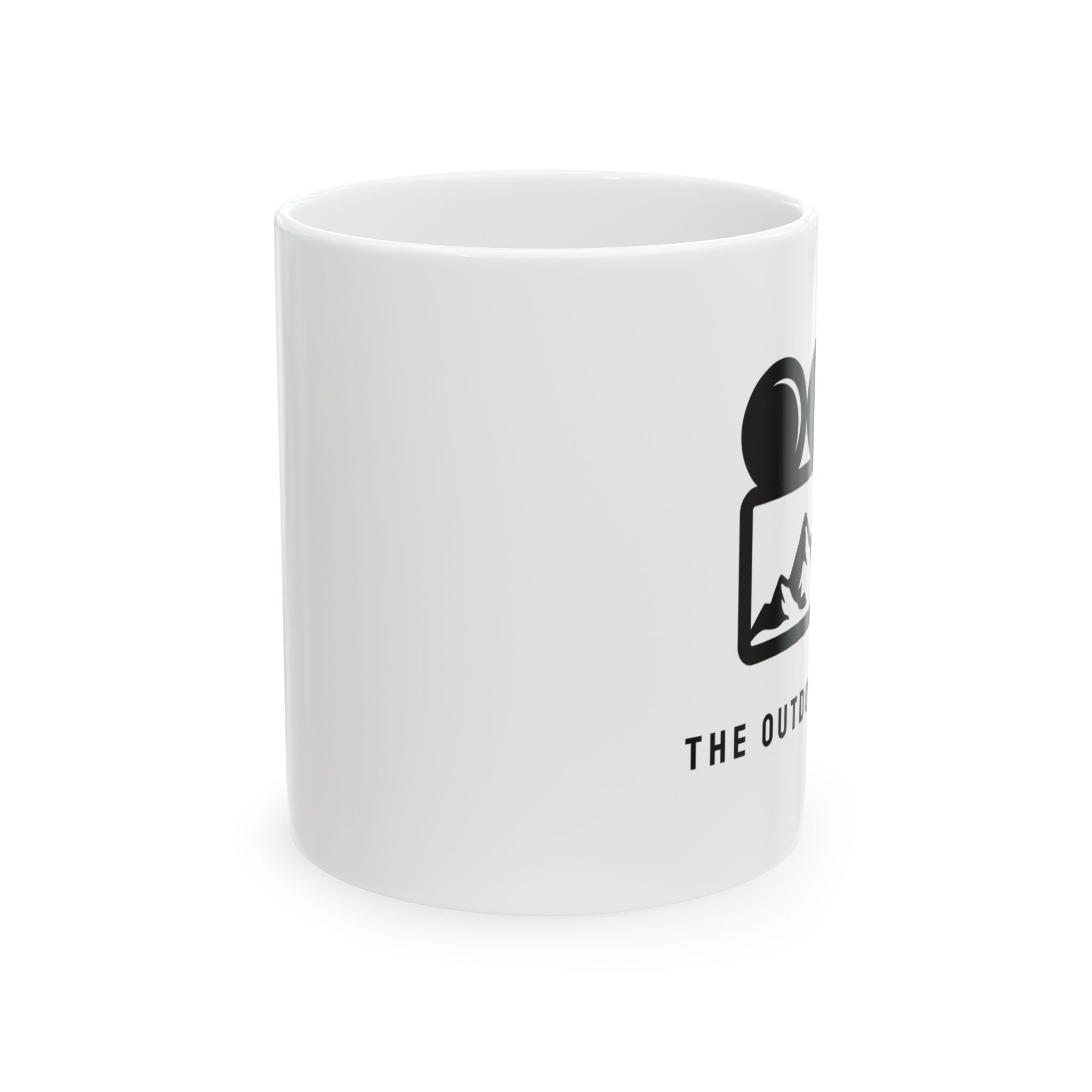 Outdoor Theater Logo Mug - White Ceramic Logo Mug