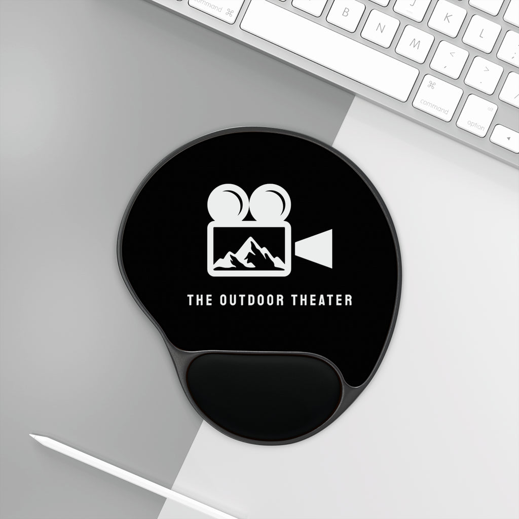 Outdoor Theater Logo Mouse Pad with Wrist Rest