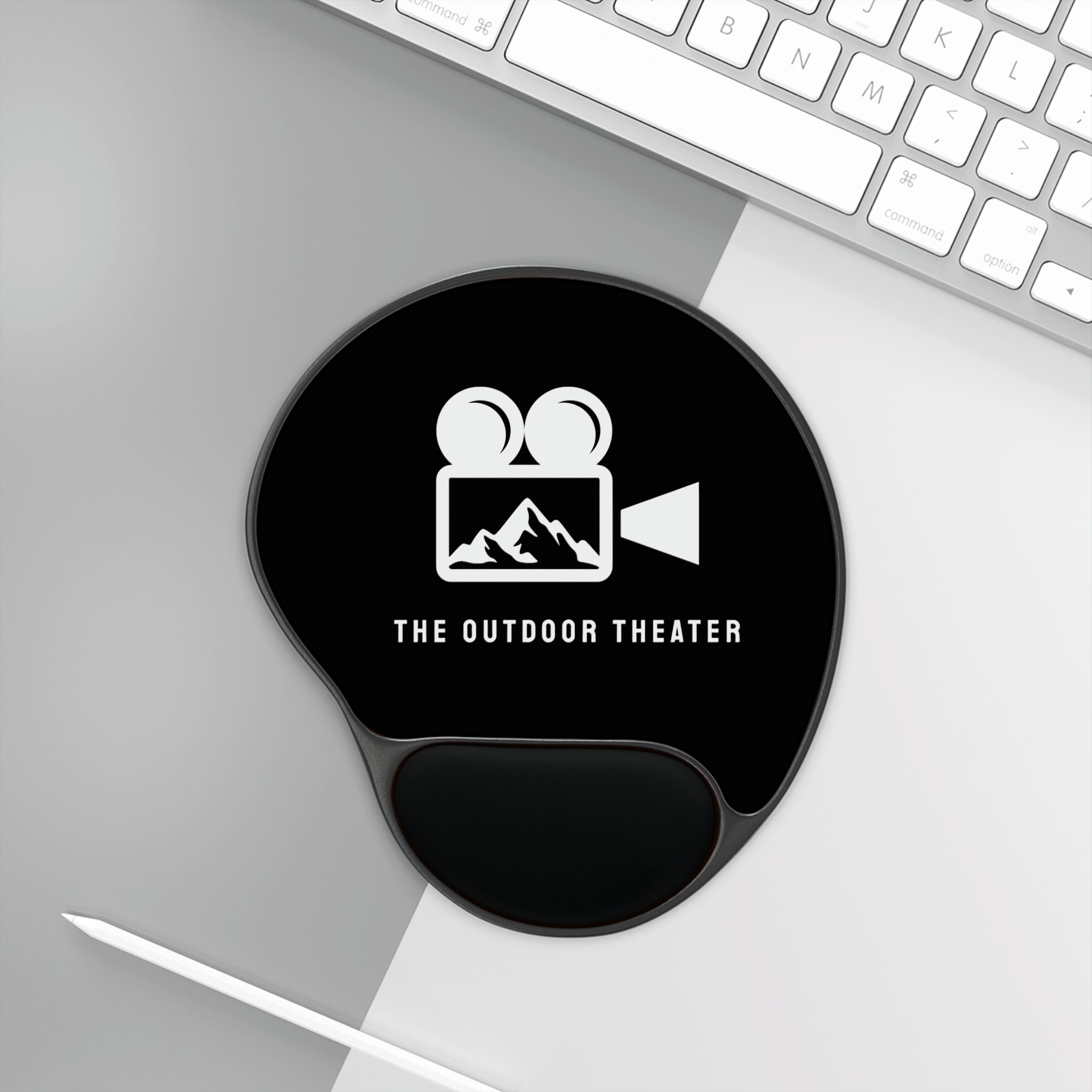 Outdoor Theater Logo Mouse Pad with Wrist Rest