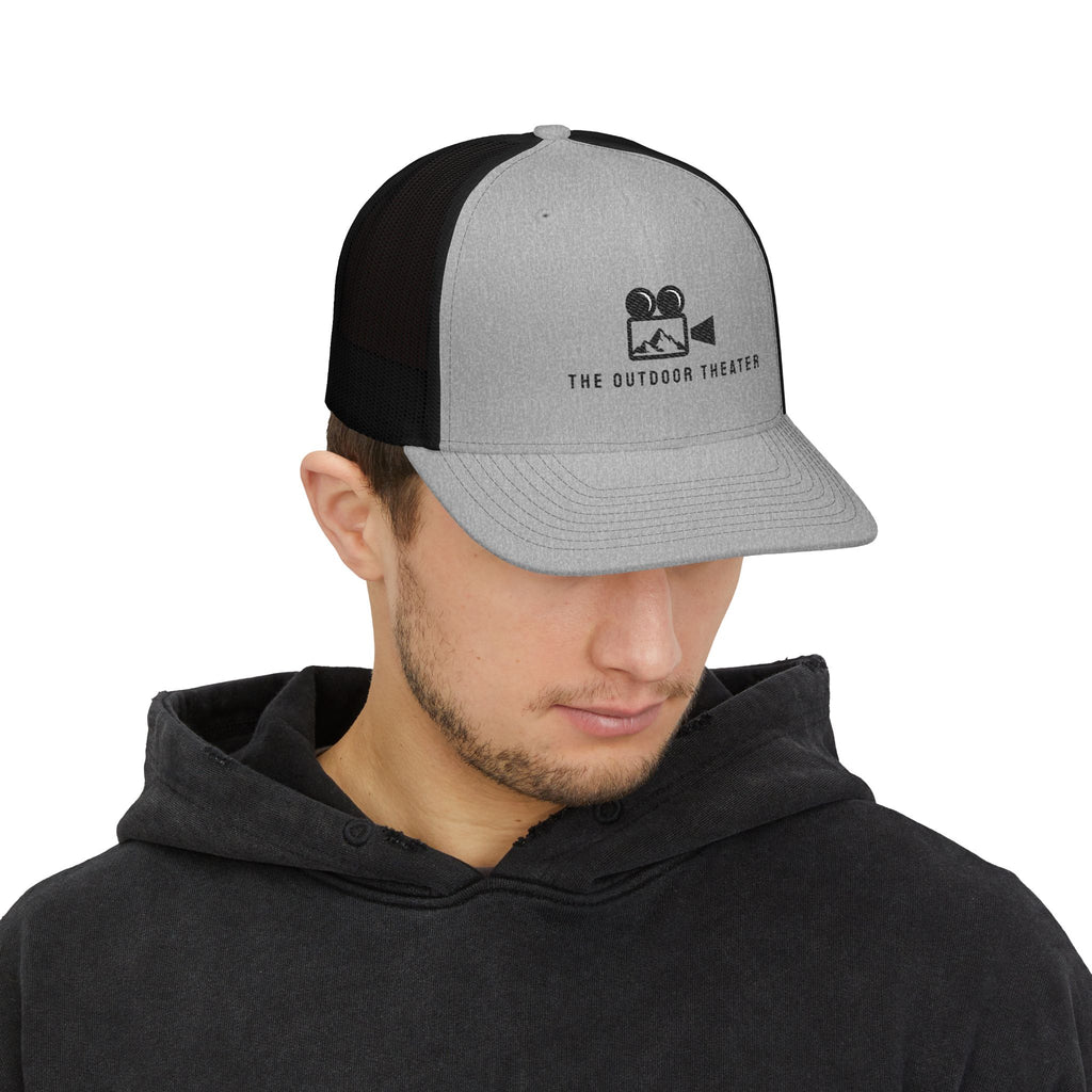 Outdoor Theater Logo Trucker Cap - Embroidered Logo Trucker Hat