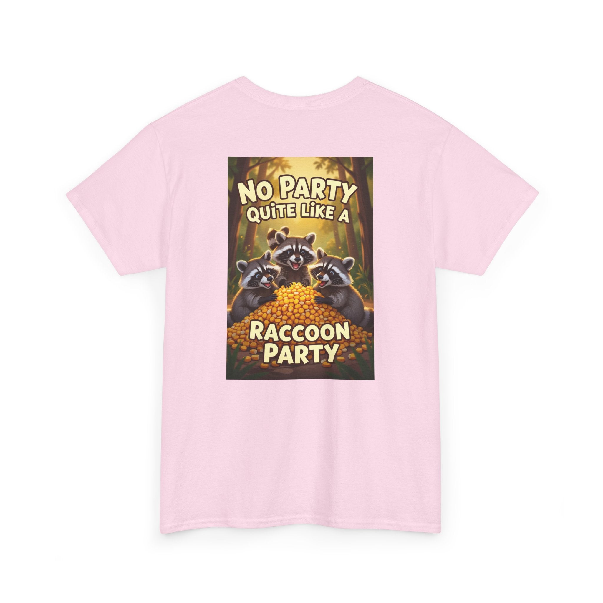 Limited Edition - Raccoon Party Graphic Tee  - Adult Unisex T-Shirt - The Outdoor Theater