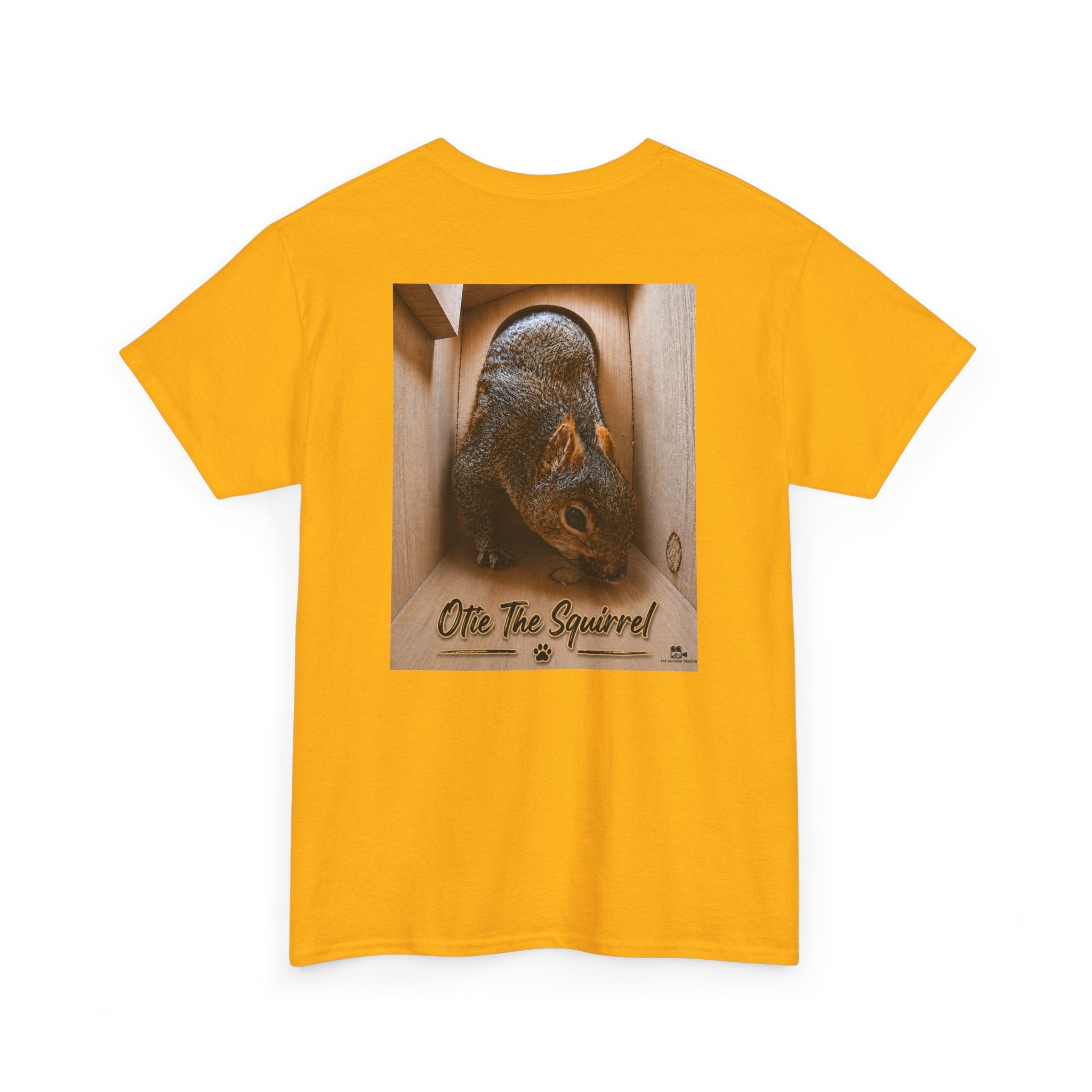 "Otie" The Squirrel Graphic Tee - Adult Unisex T-Shirt - The Outdoor Theater