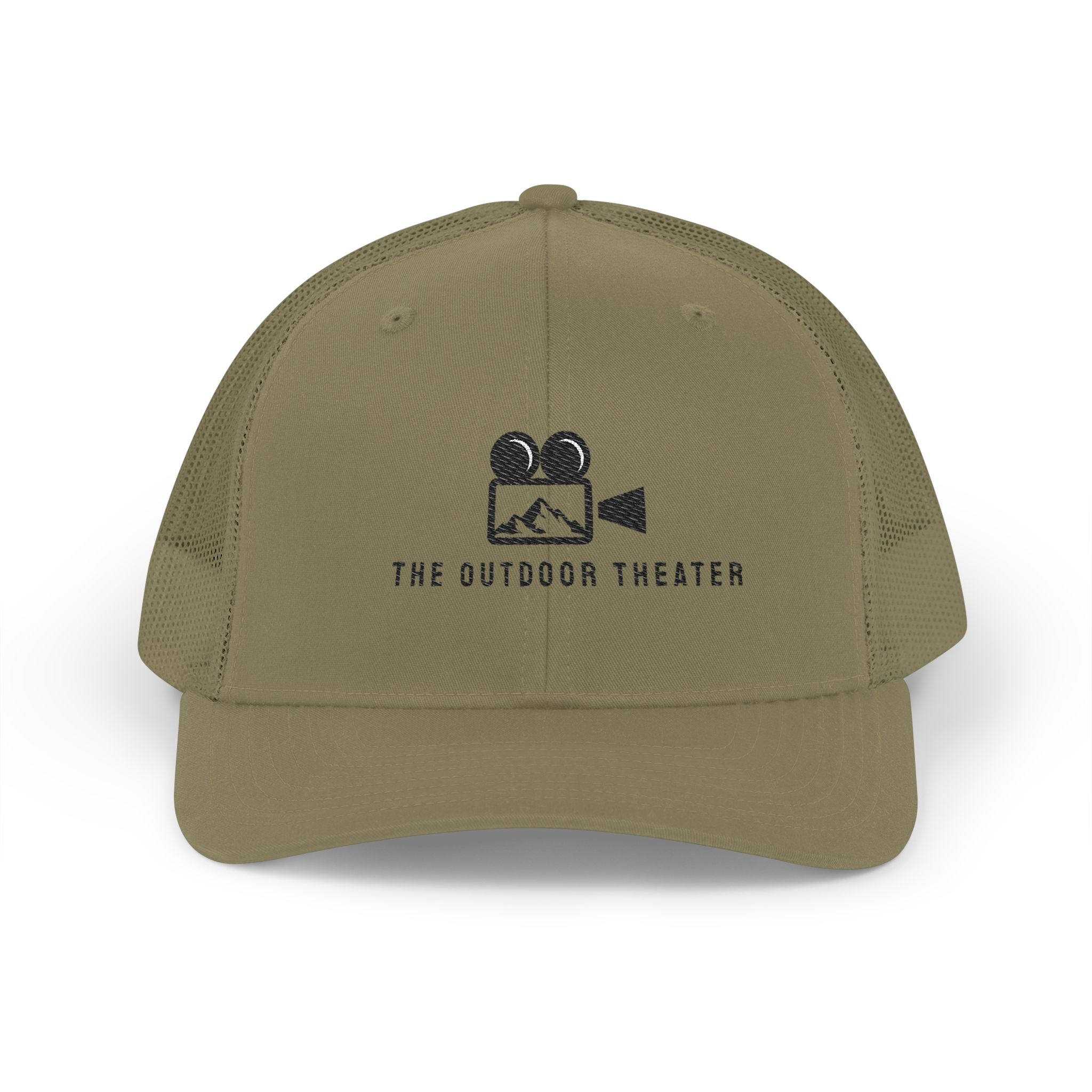 Outdoor Theater Logo Trucker Cap - Embroidered Logo Trucker Hat