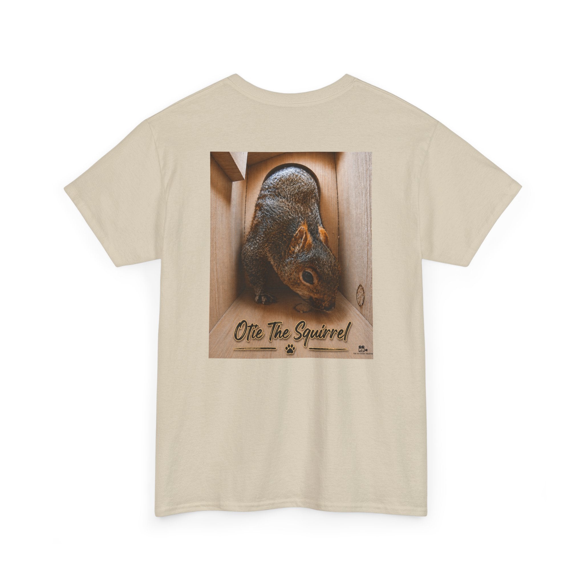 "Otie" The Squirrel Graphic Tee - Adult Unisex T-Shirt - The Outdoor Theater