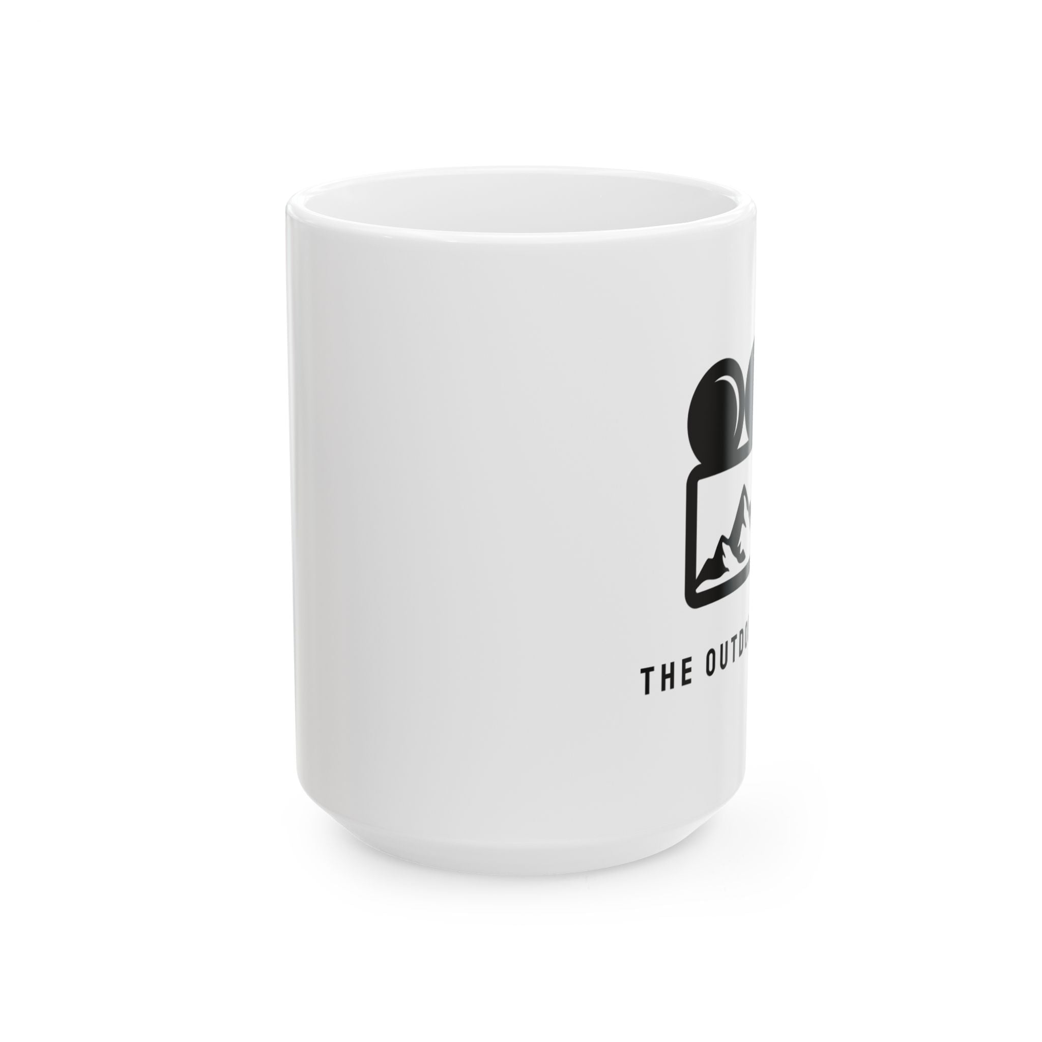 Outdoor Theater Logo Mug - White Ceramic Logo Mug