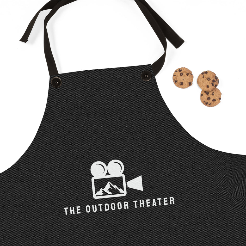 Outdoor Theater Logo Apron -  Black Unisex Logo Apron