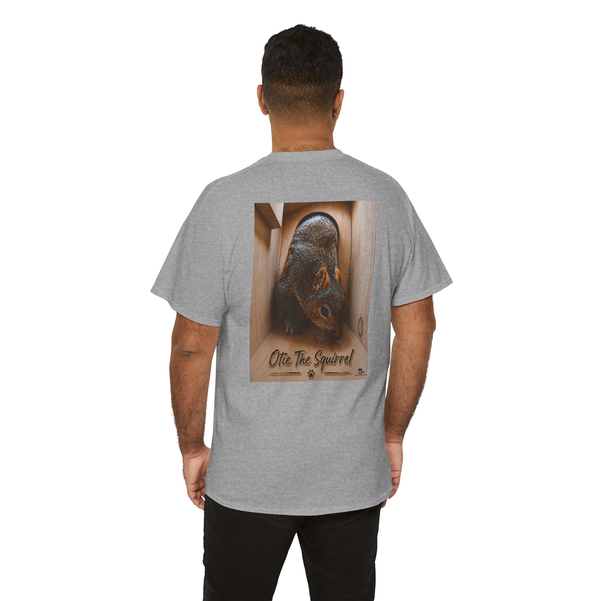 "Otie" The Squirrel Graphic Tee - Adult Unisex T-Shirt - The Outdoor Theater