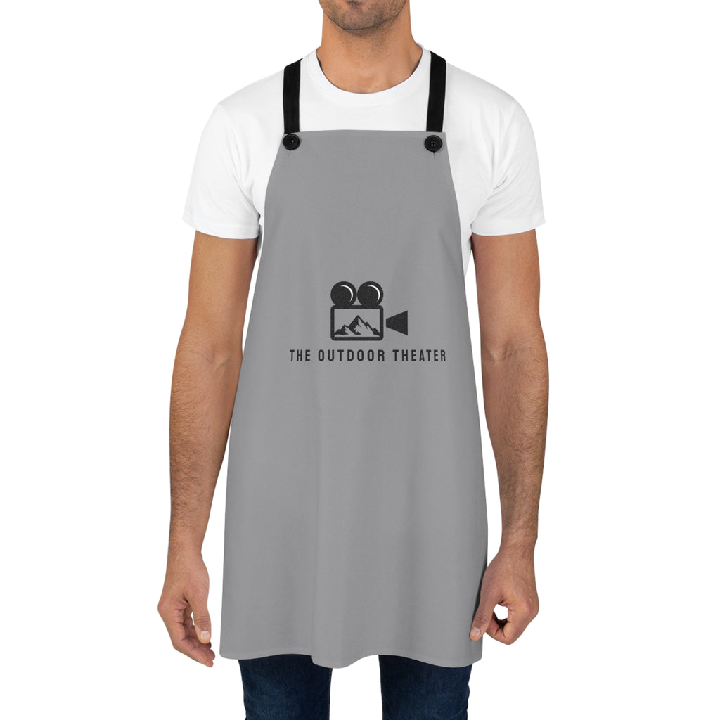 Outdoor Theater Logo Apron - Grey Unisex Logo Apron