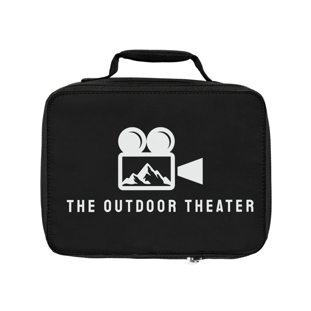 Outdoor Theater Logo Lunch Bag - Black Logo Lunch Bag