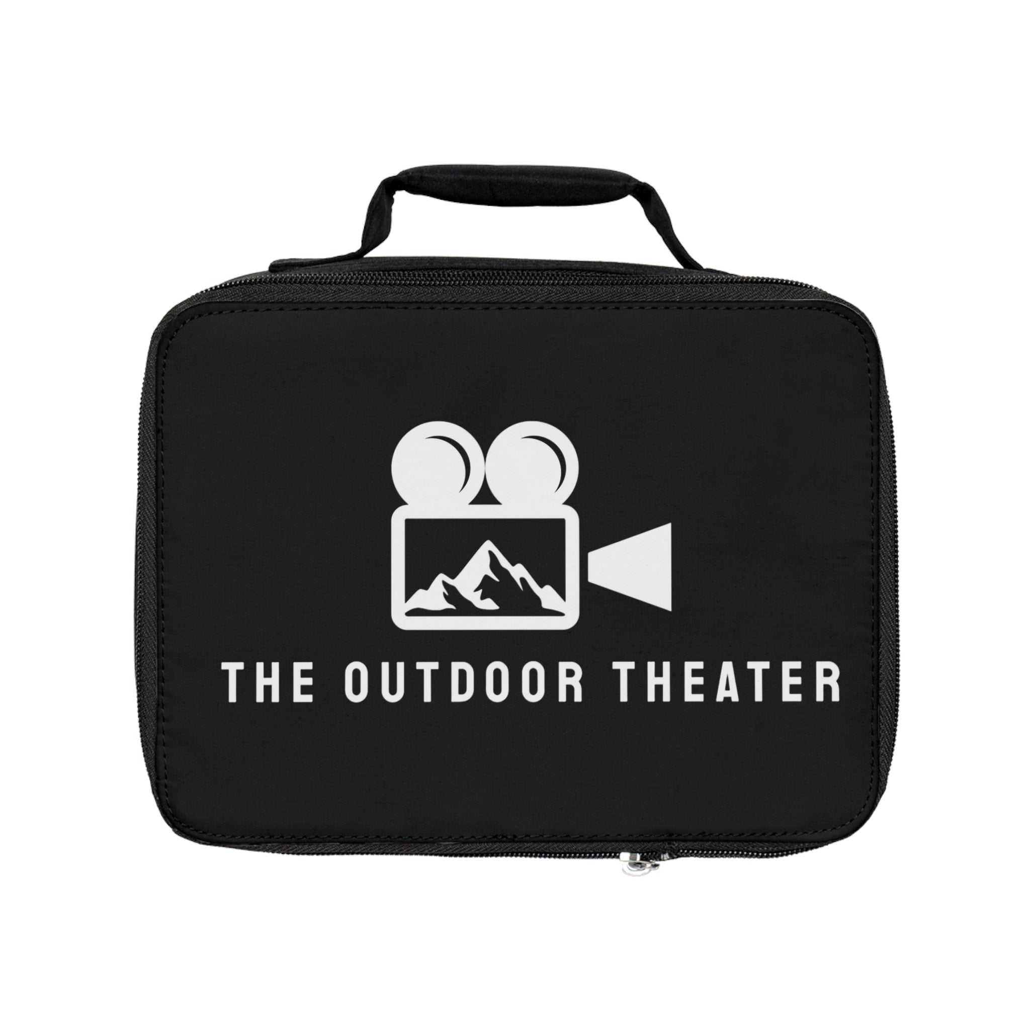 Outdoor Theater Logo Lunch Bag - Black Logo Lunch Bag