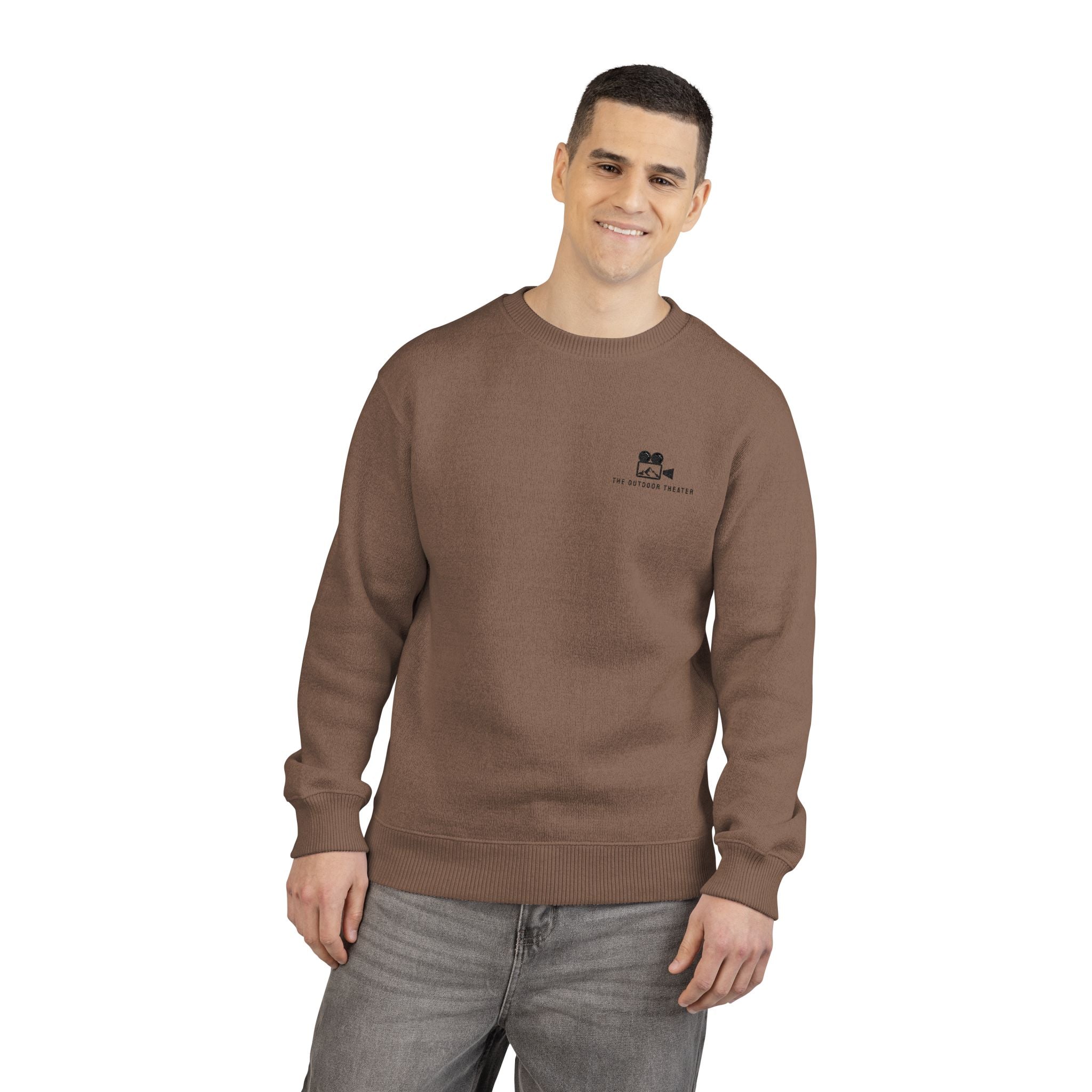 Outdoor Theater Embroidered Logo Nantucket Crewneck Sweatshirt - Adult Unisex Crewneck Sweatshirt
