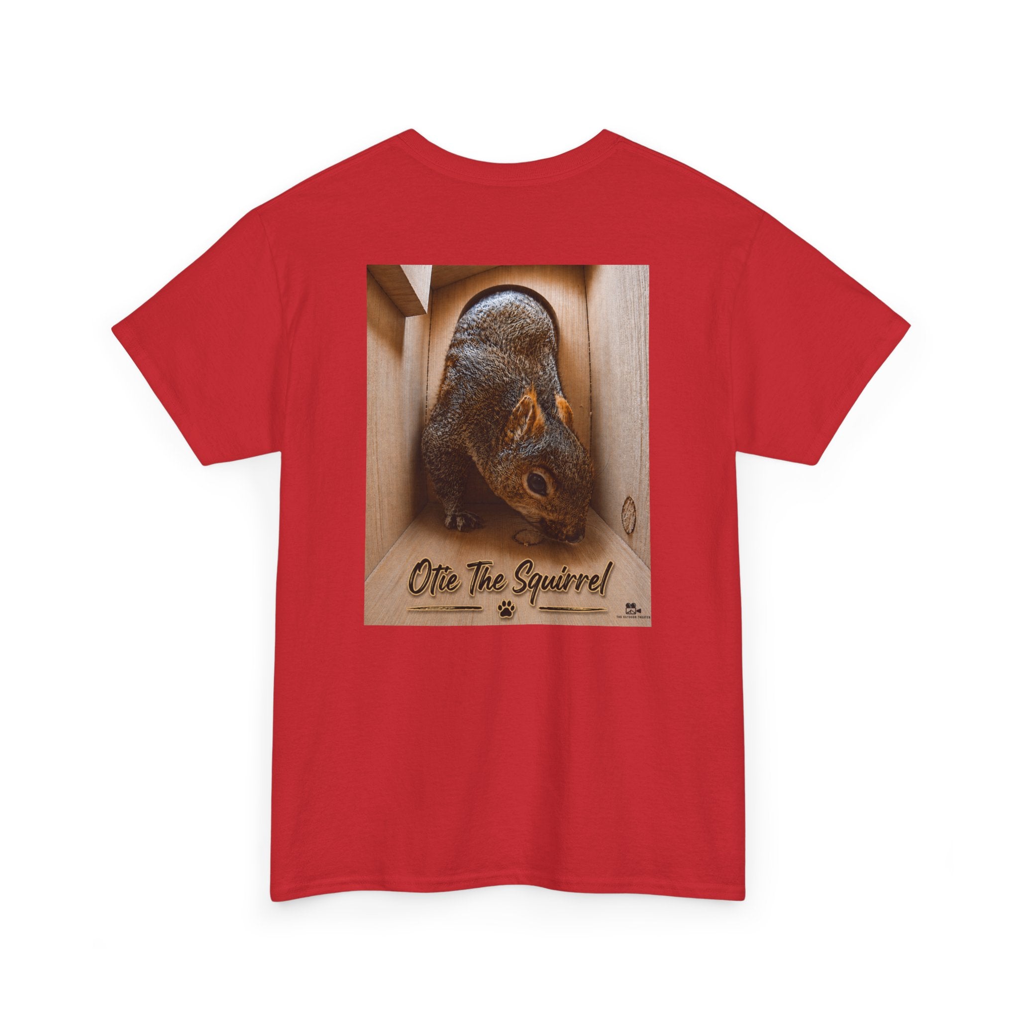 "Otie" The Squirrel Graphic Tee - Adult Unisex T-Shirt - The Outdoor Theater