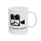 Mug logo théâtre de plein air - Mug en céramique blanche
