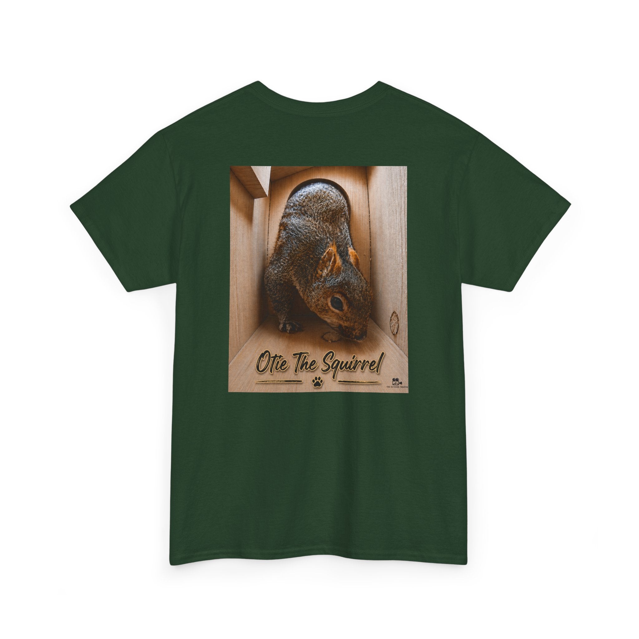 "Otie" The Squirrel Graphic Tee - Adult Unisex T-Shirt - The Outdoor Theater