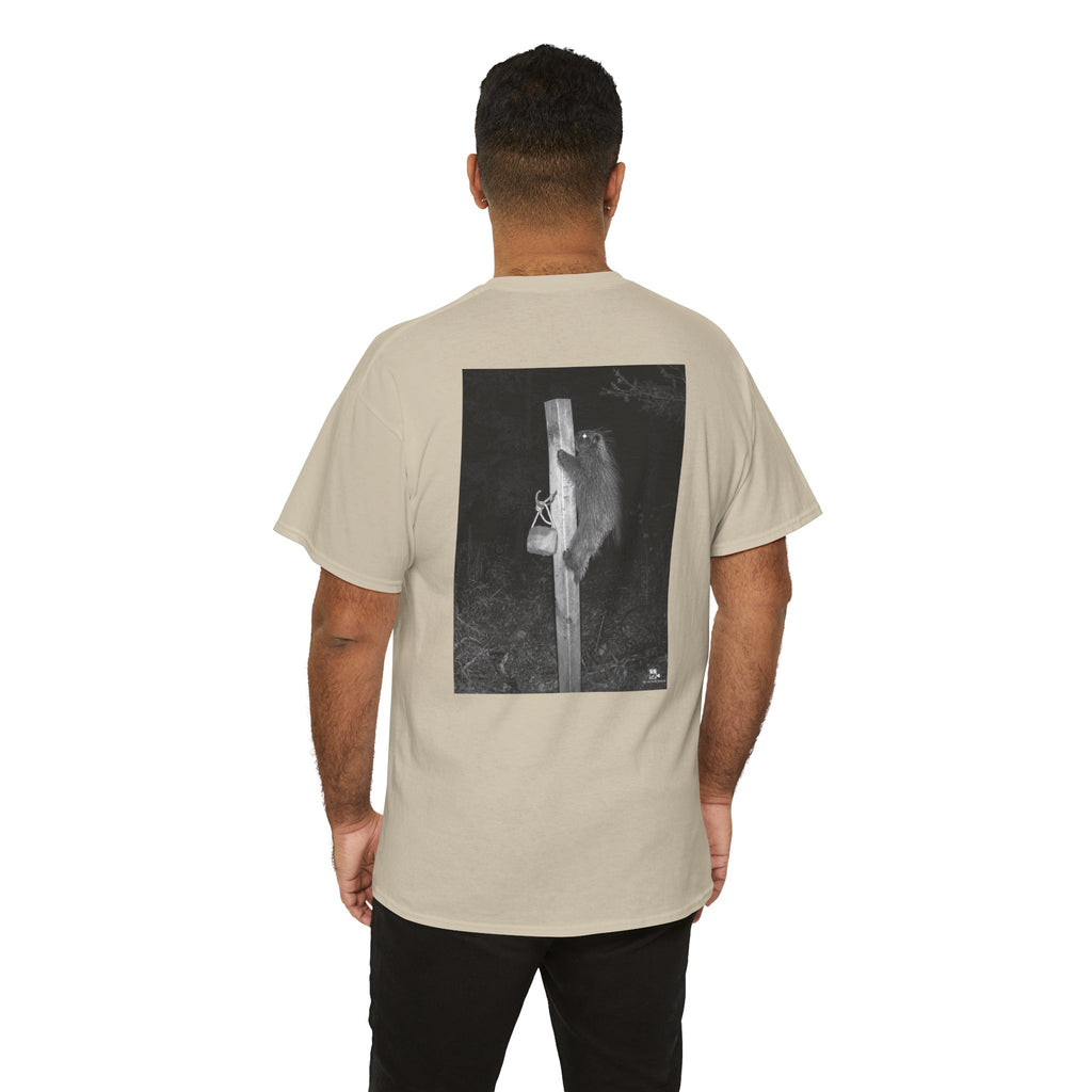 Porcupine Climbing Graphic Tee - Adult Unisex T-Shirt - The Outdoor Theater