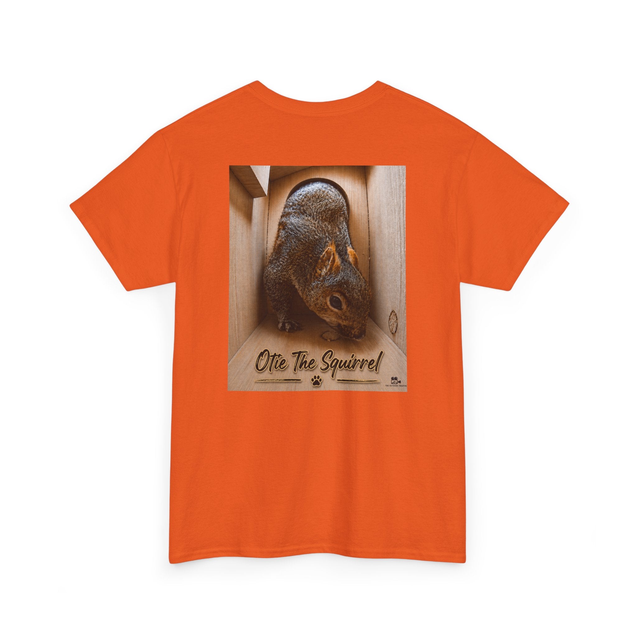 "Otie" The Squirrel Graphic Tee - Adult Unisex T-Shirt - The Outdoor Theater