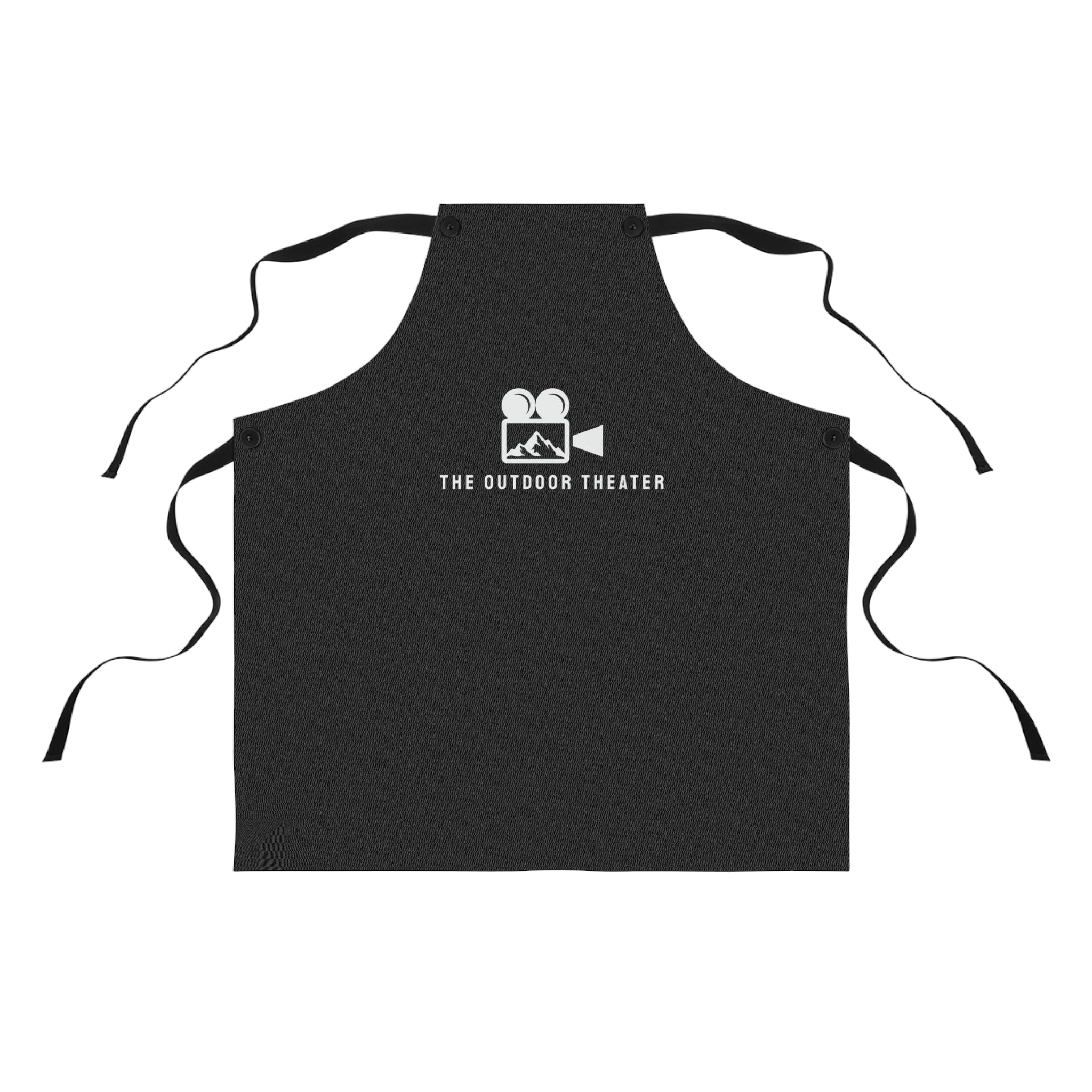 Outdoor Theater Logo Apron -  Black Unisex Logo Apron
