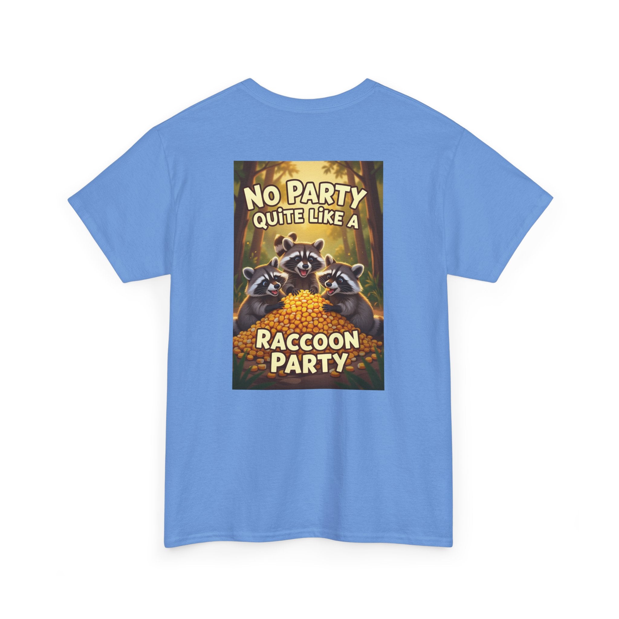 Limited Edition - Raccoon Party Graphic Tee  - Adult Unisex T-Shirt - The Outdoor Theater